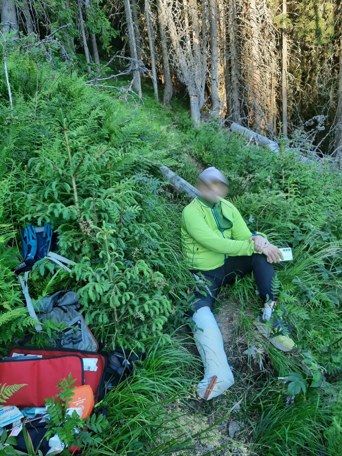 Horskí záchranári pomohli zranenému turistovi v doline Parichvost.