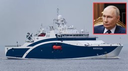 to ma być nowy superjacht putina. "wojewoda" pływa po bałtyku incognit