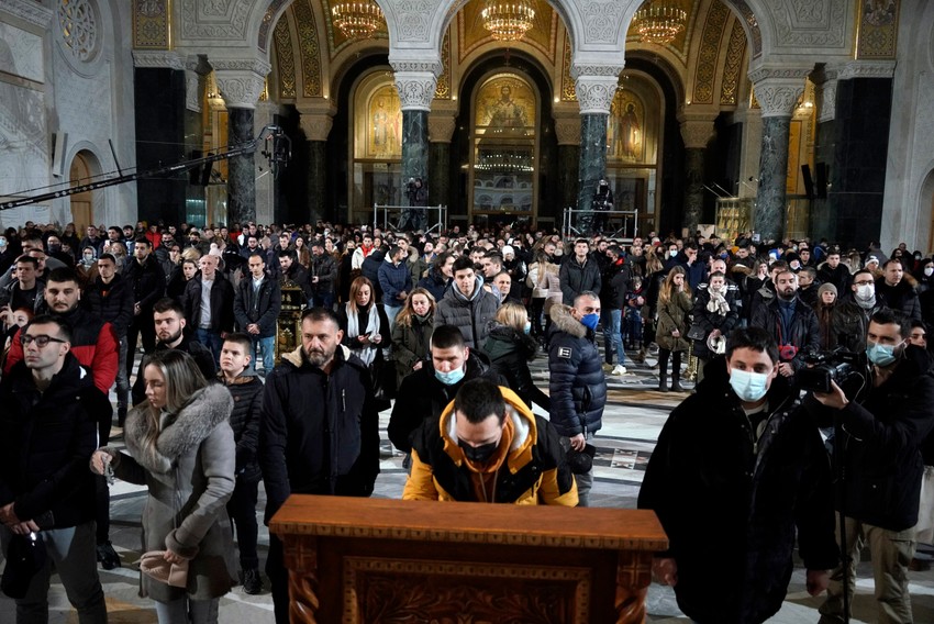 hram svetog save proslava božić