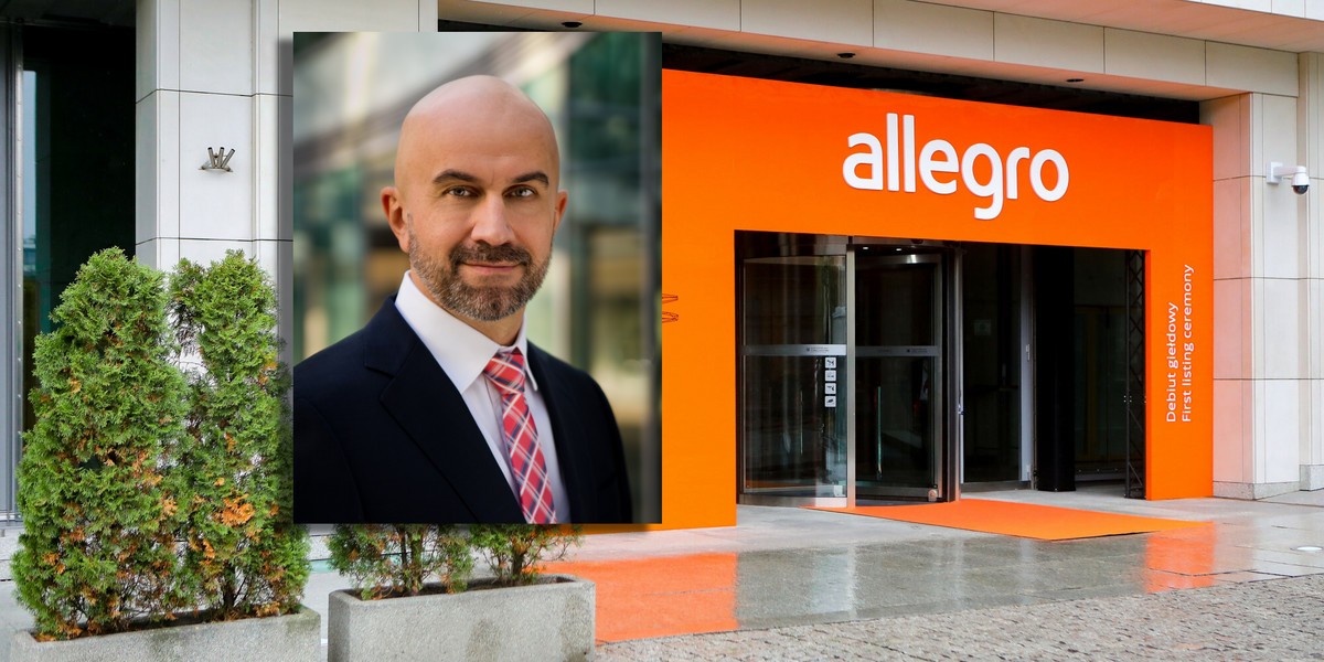 Piotr Truszkowski, manager zarządzający obszarem B2B w Allegro.