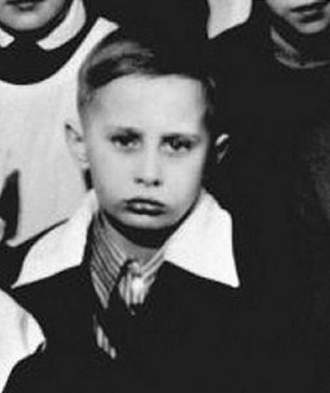 Vladimir Putin kao dete