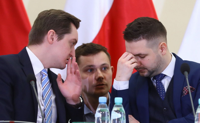 Członkowie komisji weryfikacyjnej: Sebastian Kaleta i Patryk Jaki