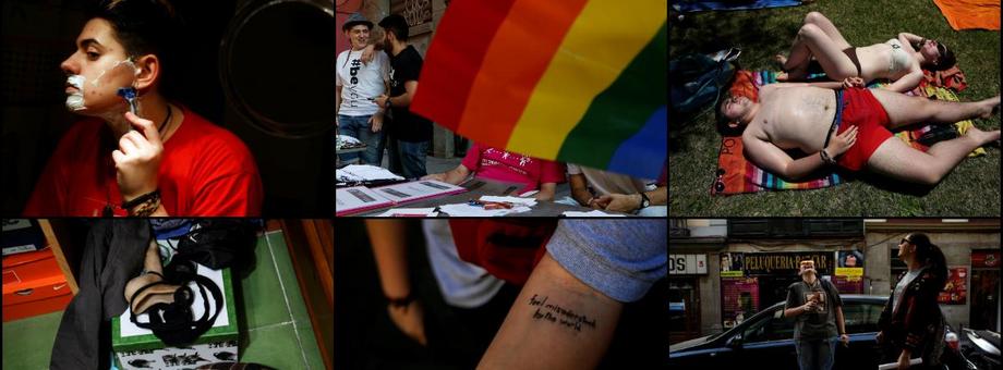 Fotoreportaż. Hiszpański nastolatek transseksualista 