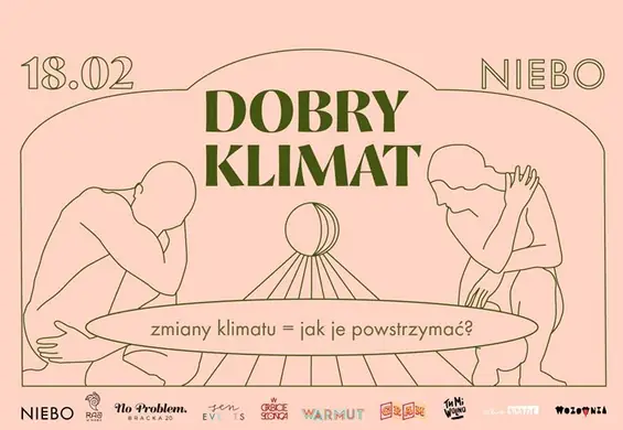 Zmiany klimatu - jak je powstrzymać? Debata "Dobry klimat" w warszawskim NIEBIE