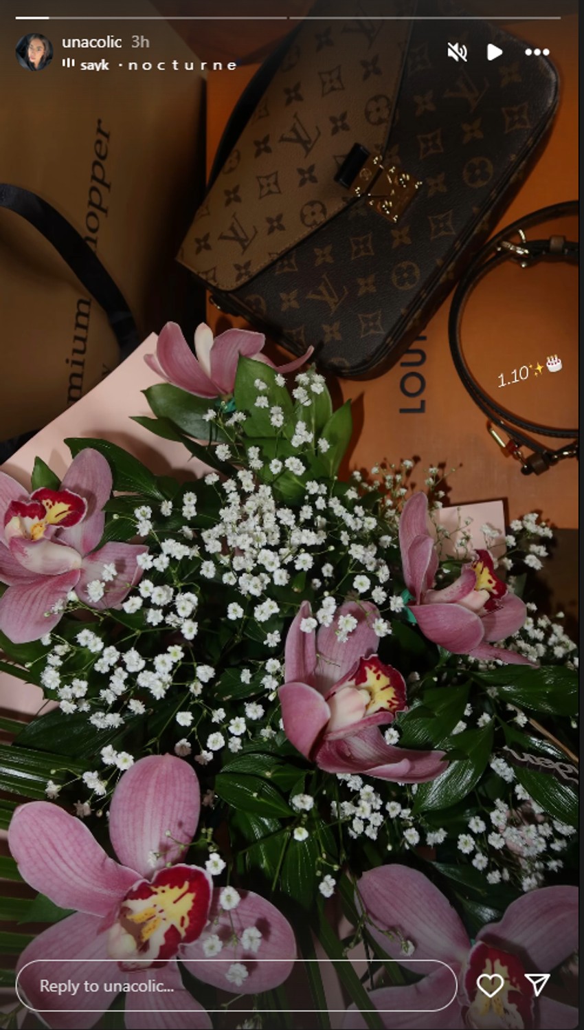 Una Čolić se pohvalila poklonima za rođendan