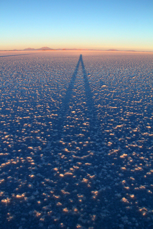 Boliwia - Andyjska Forteca. Wschód słońca na Salar de Uyuni