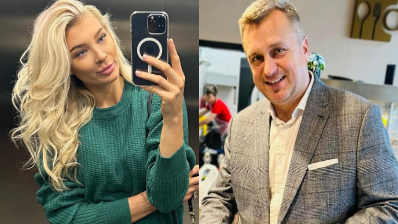 Šéf SNS Andrej Danko a I. vicemiss Slovensko 2021 Sylvia Šulíková.