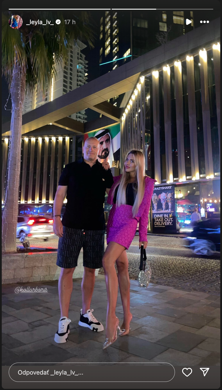 Laura Vizváryová si užíva luxusnú dovolenku v Dubaji s Borisom Kollárom.
