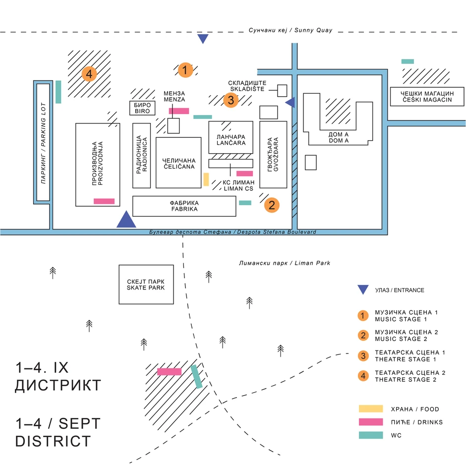 Mapa Distrikta - otvaranje