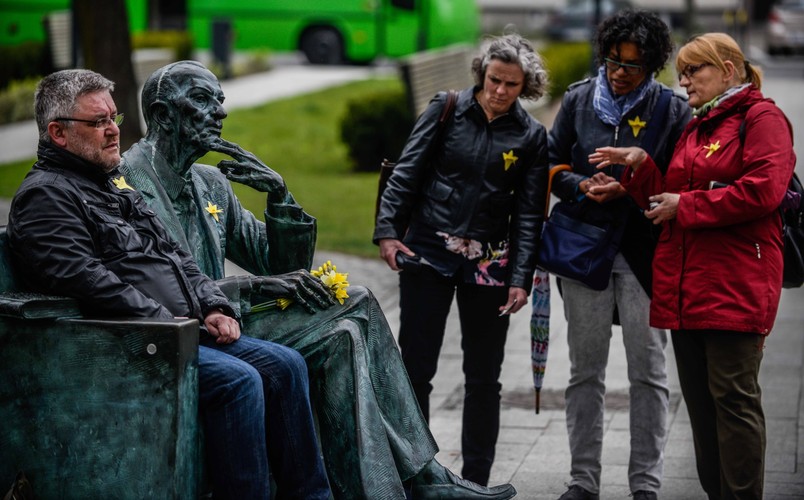 72. ROCZNICA POWSTANIA W GETCIE WARSZAWSKIM