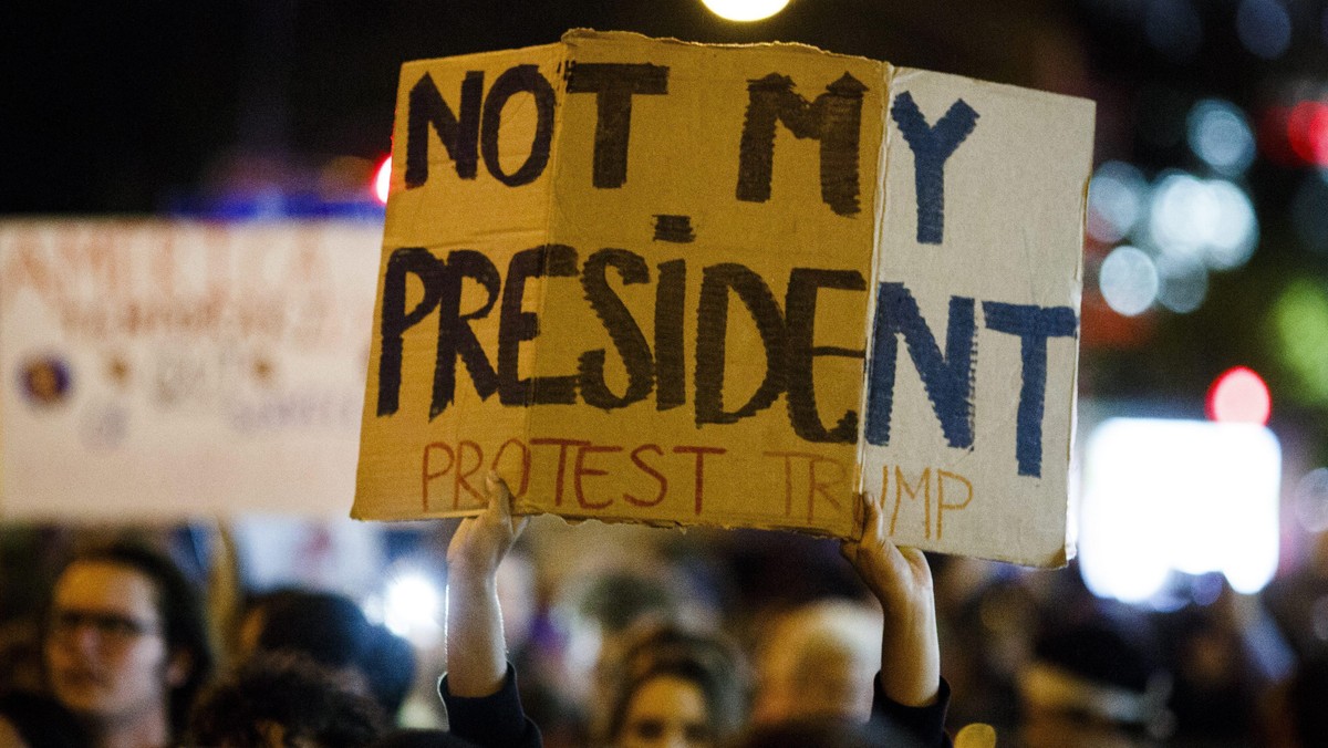 US Presidential Election Protest