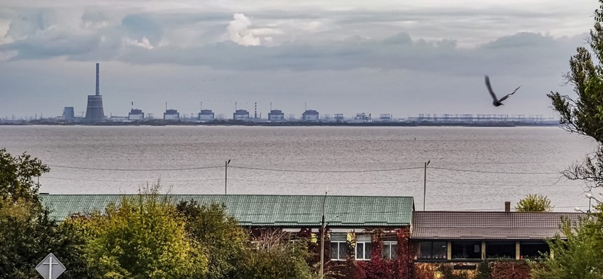 Nuklearna elektrana Zaporožje u Energodaru na slici od 28. oktobra 2022.