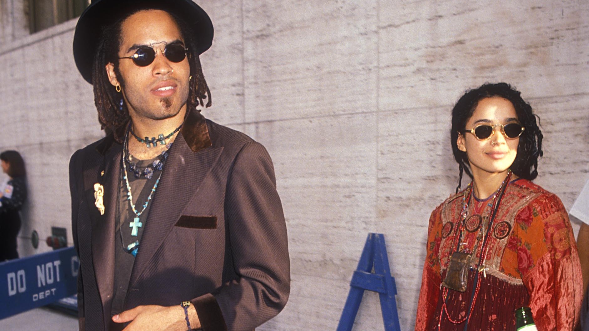 Lenny Kravitz a Lisa Bonet, 1989.© MICHAEL FERGUSON-(Credit Image: © Globe Photos/ZUMAPRESS.com)