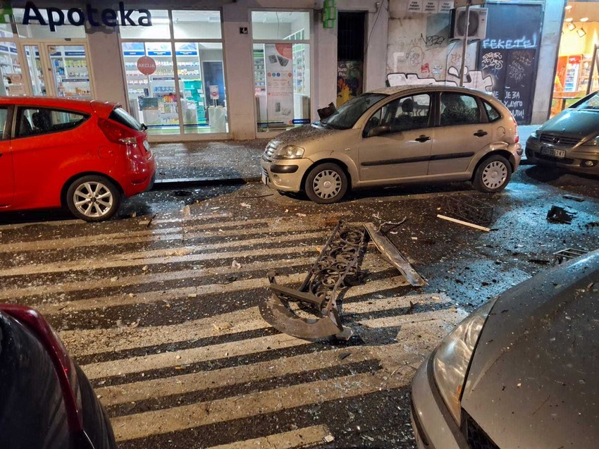 Eksplozija u Kosovskoj ulici