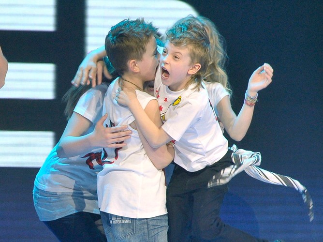 Radość Little Breaver po ogłoszeniu wyników