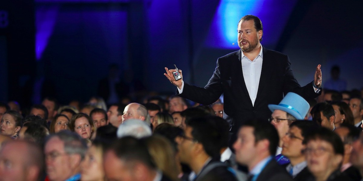 Salesforce CEO Marc Benioff.