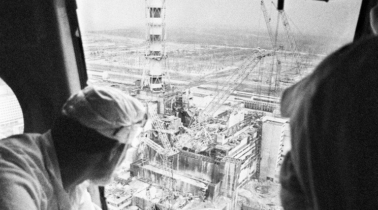 A csernobili atomerőmű
négyes blokkjában történt
robbanás 1986. április 26-án /Fotó: AFP