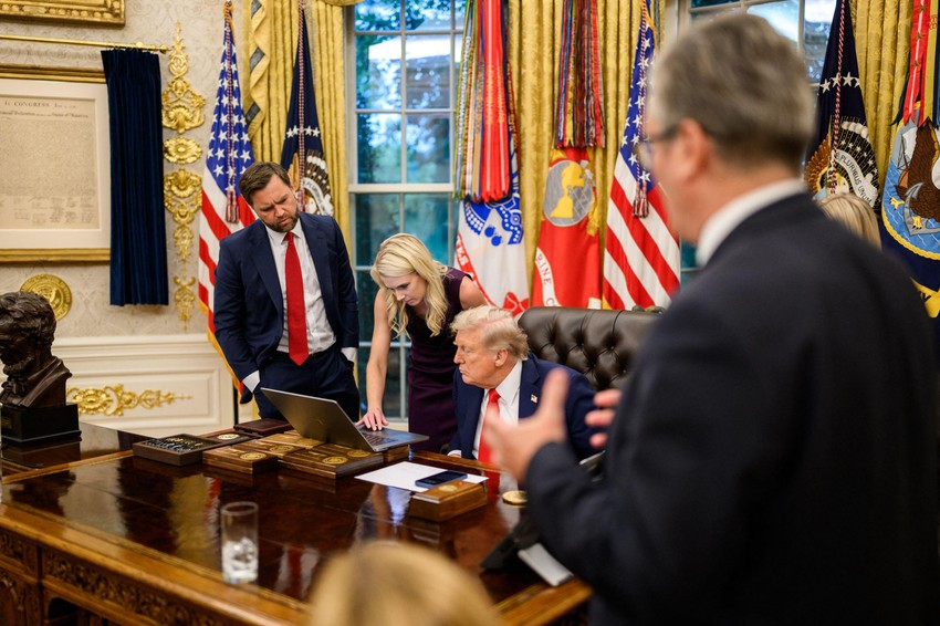 Donald Tramp i Natali Harp