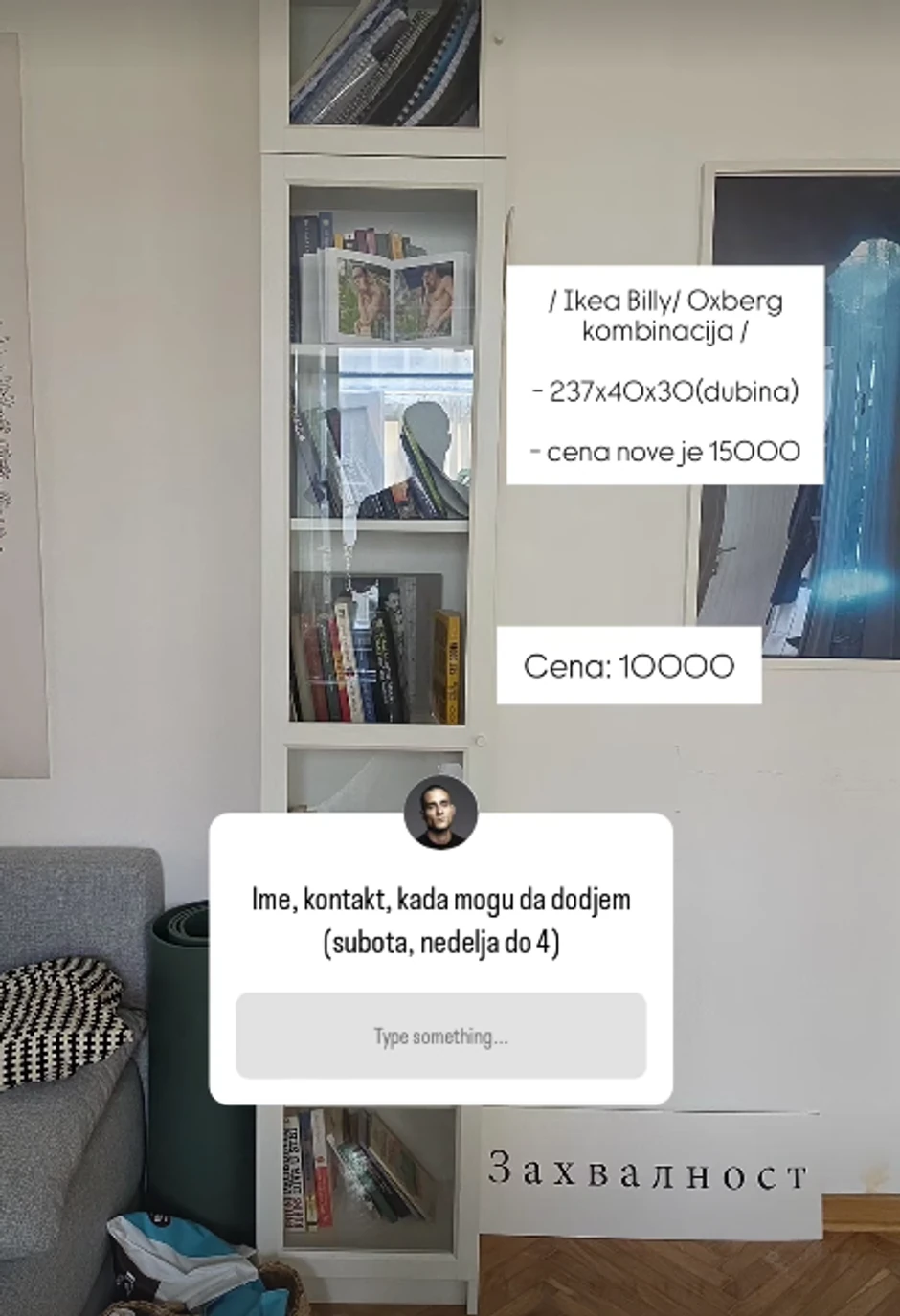 Slaven Došlo prodaje stvari iz stana