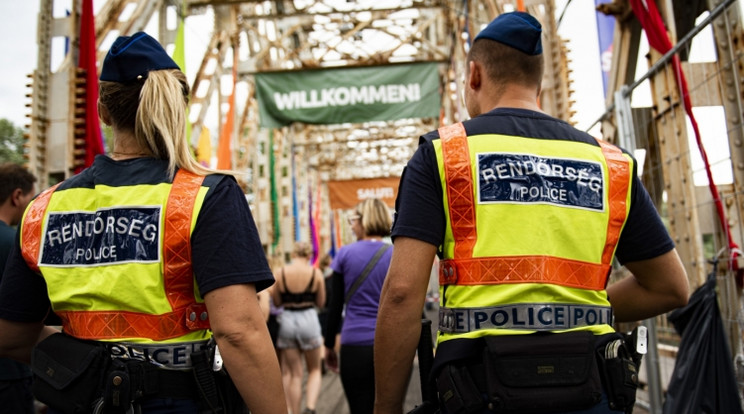 Harminc embert fogtak el az idei Szigeten /Fotó: police.hu