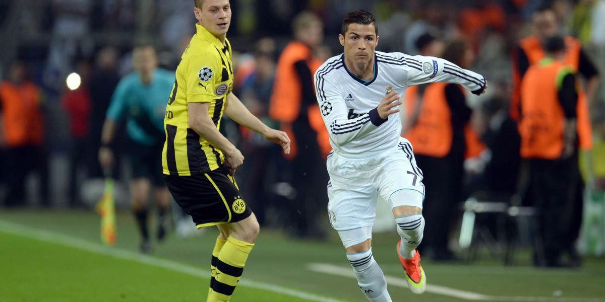 Borussia Dortmund kontra Real Madrid.