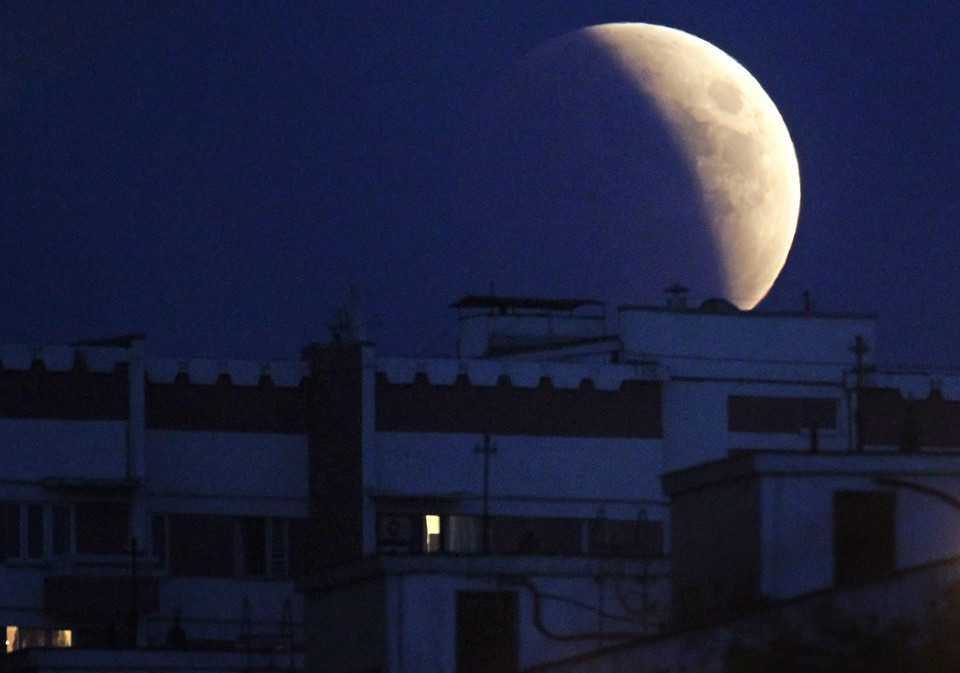 RUSSIA LUNAR ECLIPSE