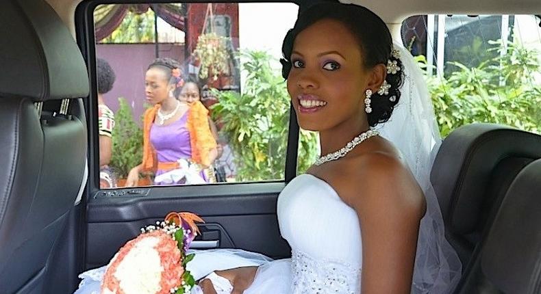 Pretty Tanzanian bride