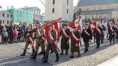 Święto Niepodległości. Kielce dziękują służbom za ich pracę na granicy polsko-białoruskiej [ZDJĘCIA]