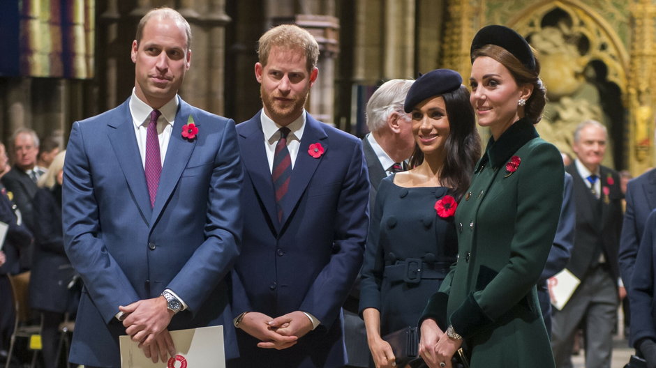 William, Harry, Meghan i Kate