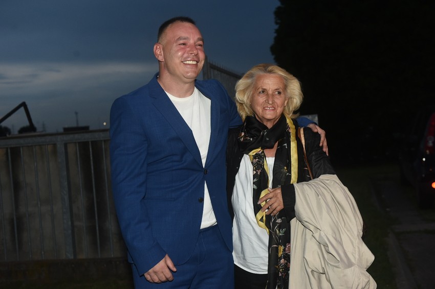 Aca Bulić sa majkom Ane Ćurčić