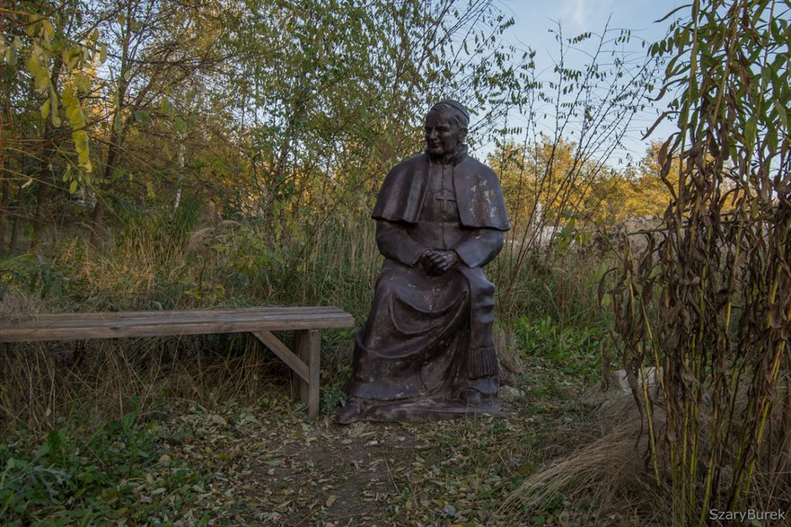 Opuszczony Park Miniatur Sakralnych w Częstochowie. Październik 2021