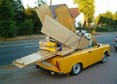 GERMANY-TRABANT-CAR-OVERLOAD-OFFBEAT