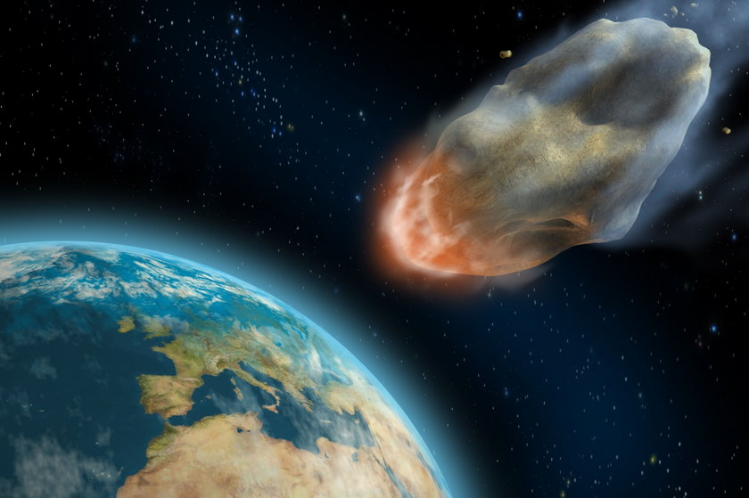 Asteroida leci w stronę Ziemi