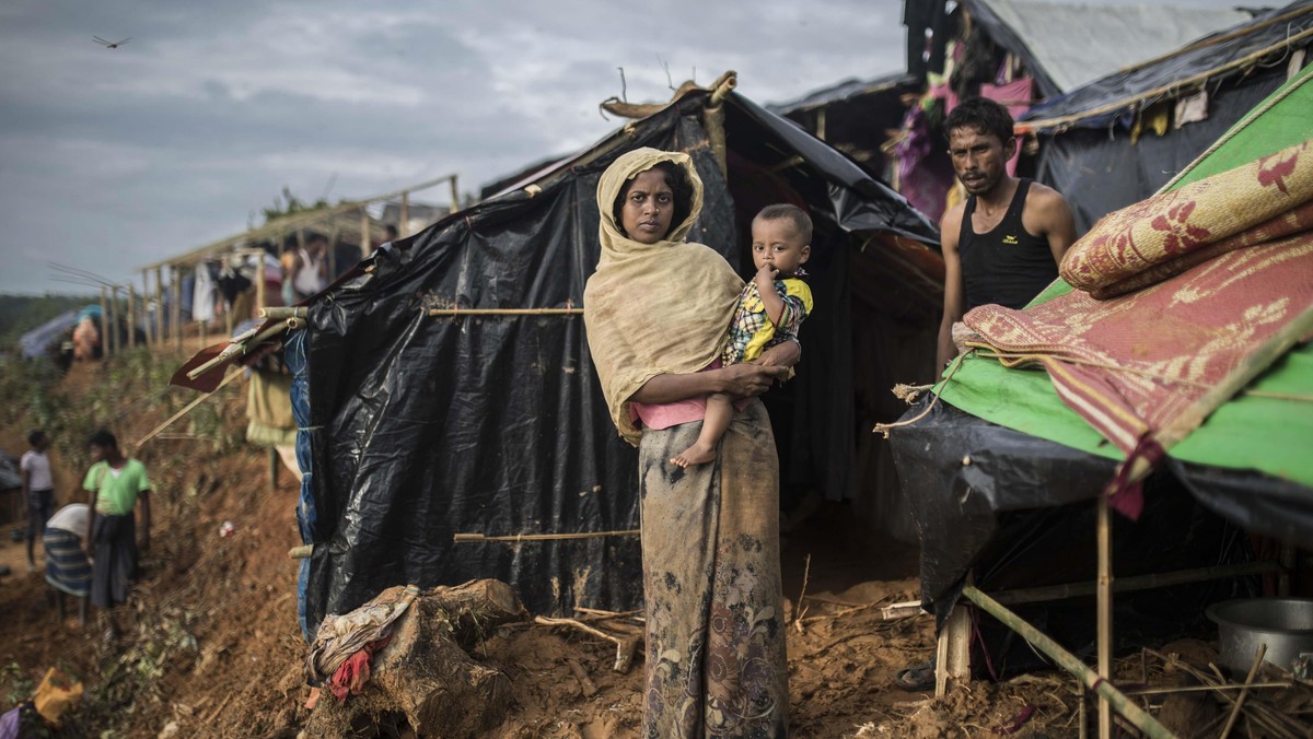 Rohingya Flee Myanmar Violence For Bangladesh