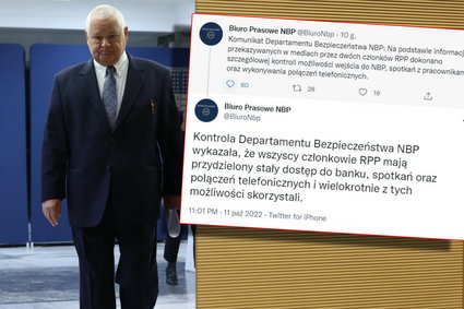 Członek RPP poskarżył się na standardy w NBP. Jest komunikat banku