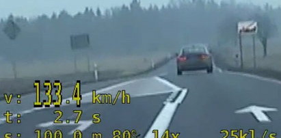 Pędził jak wariat 170 km/h