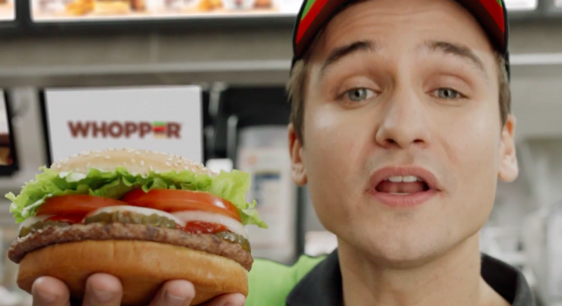 Burger King's new ad has a major flaw.