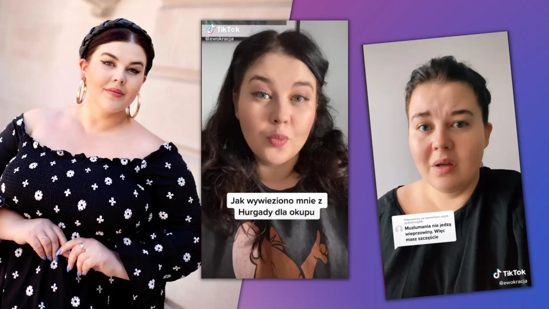 Modelka plus size Ewokracja opowiedziała o tym, jak porwano ją w Egipcie. Teraz jest obrażana w sieci 