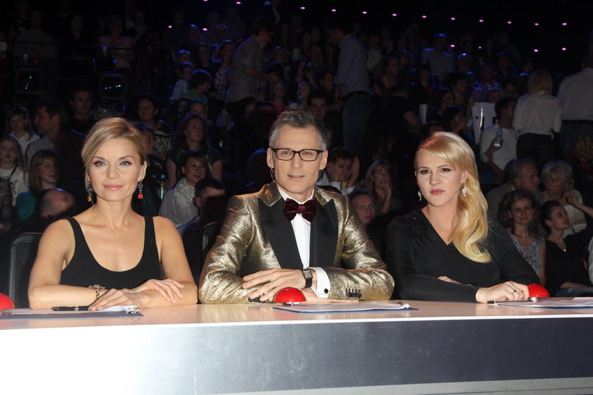 Robert Kozyra, Małgorzata Foremniak i Agnieszka Chylińska w jury "Mam Talent"