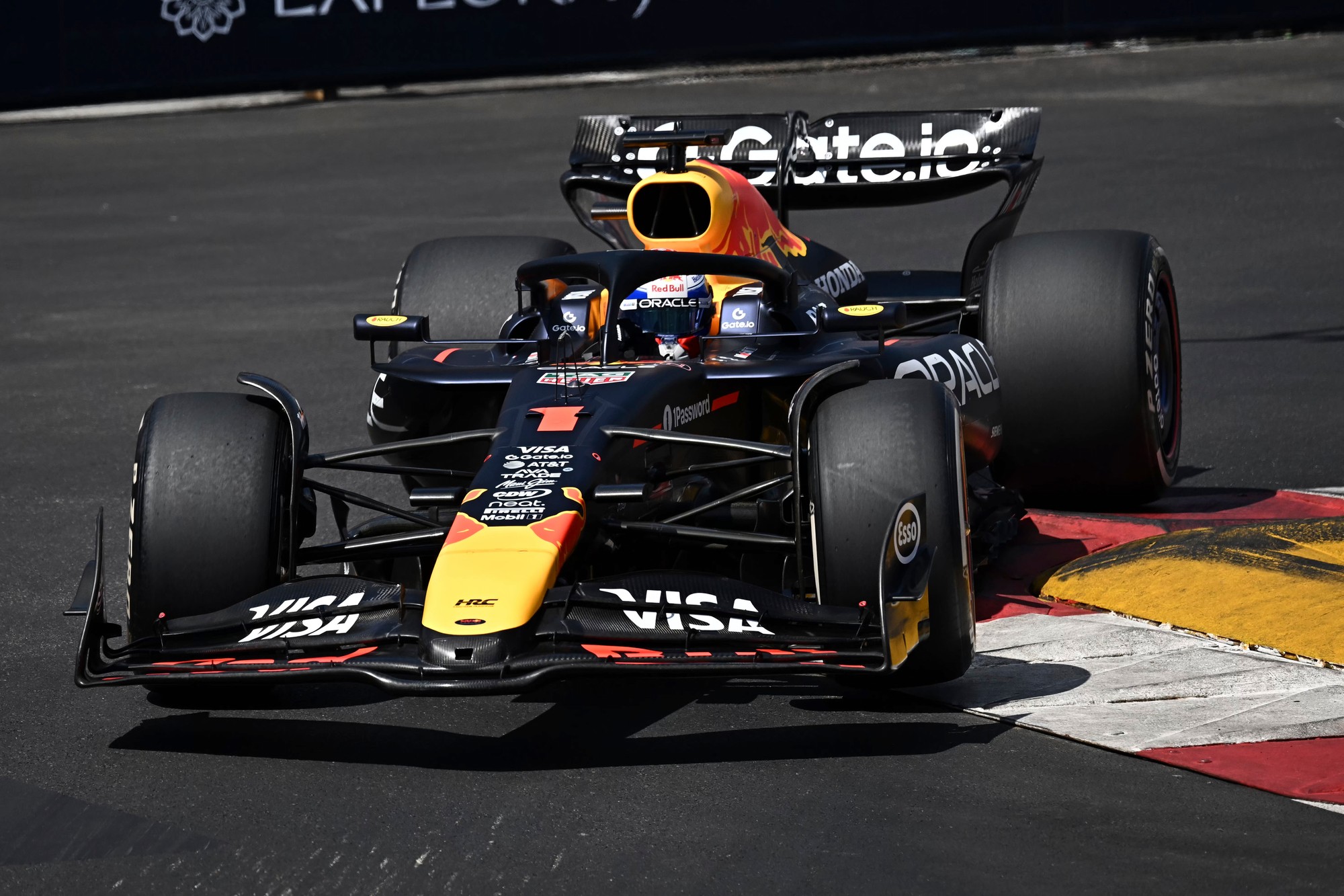 Veľká cena Monaka: Holandský jazdec Max Verstappen (Red Bull).