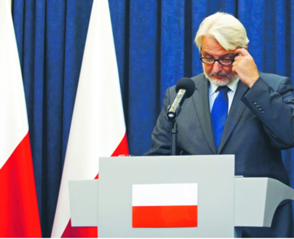 Witold Waszczykowski będzie musiał się pozbyć z dyplomacji osób pracujących w służbie zagranicznej w czasach PRL fot. Krystian Maj/Forum