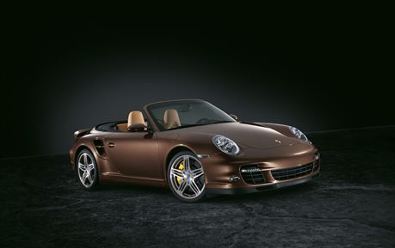 Porsche 911 turbo bez dachu