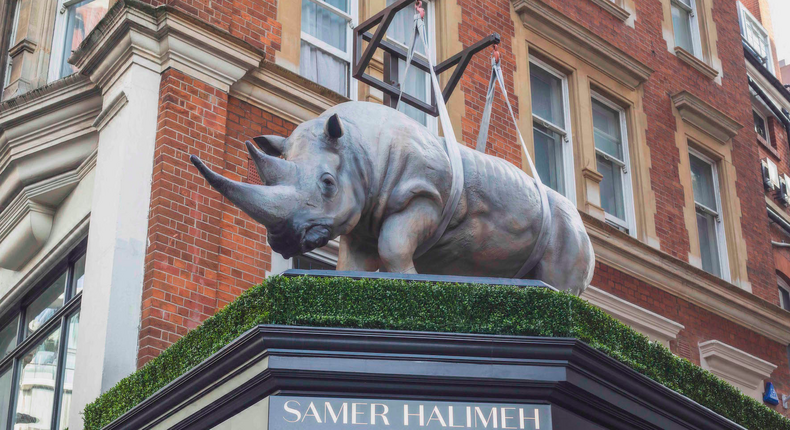 Samer Halimeh NY claims to be the 'most expensive and lavish' boutique in London.