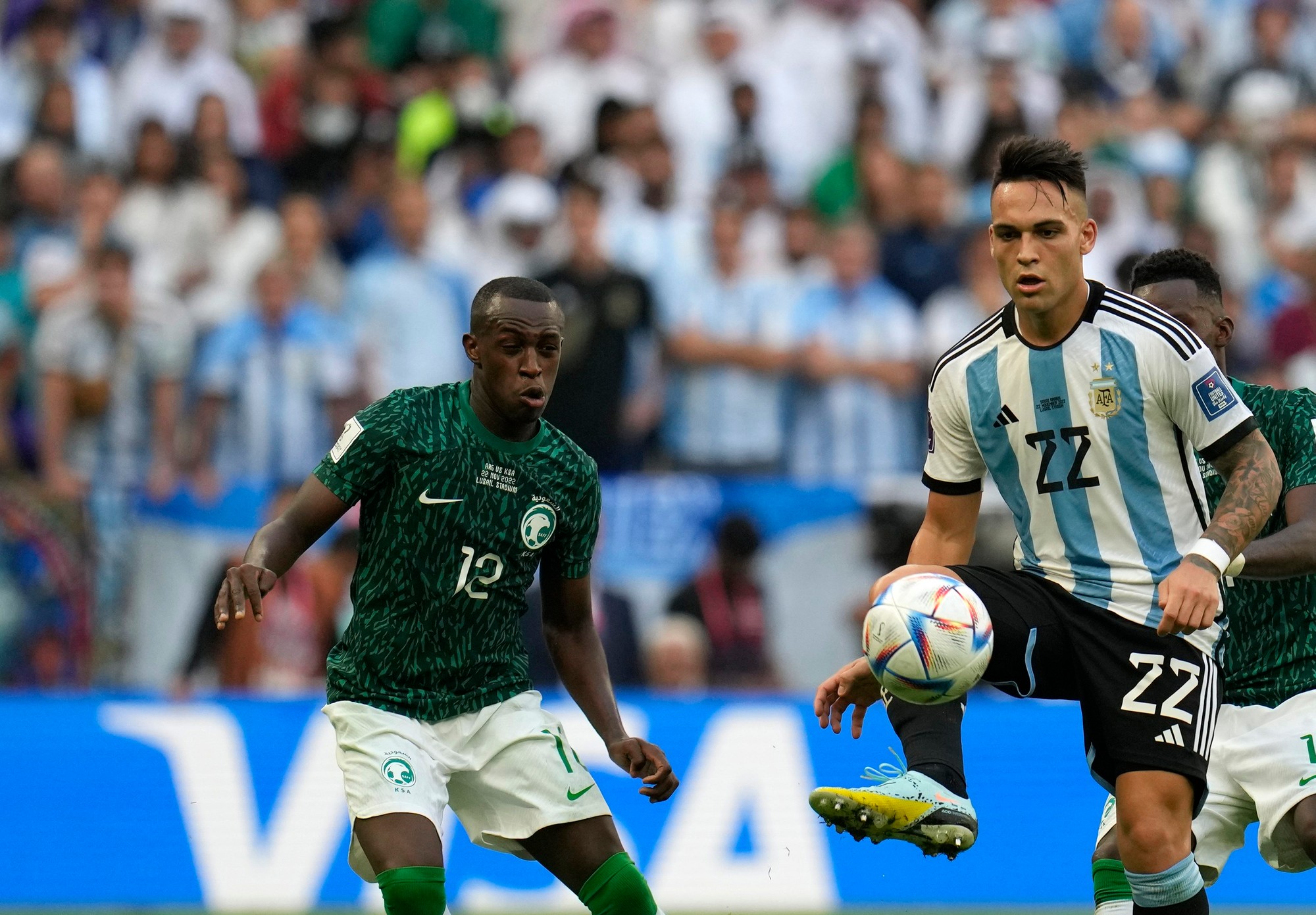 MS vo futbale 2022: Argentína - Saudská Arábia.