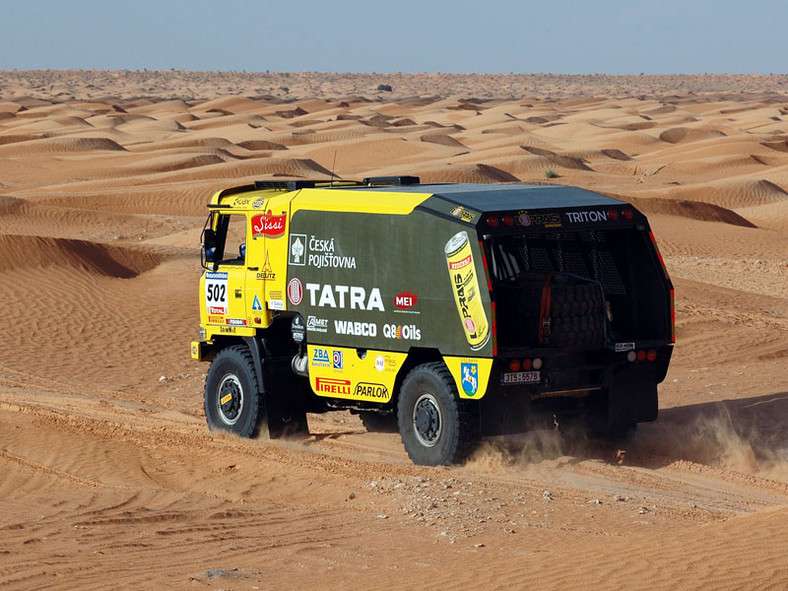 Rajd Dakar 2008: Loprais Tatra Team już w drodze do Lizbony