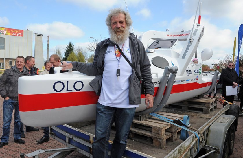 Aleksander Doba wyruszył w najtrudniejszy rejs. Nie boi się huraganów