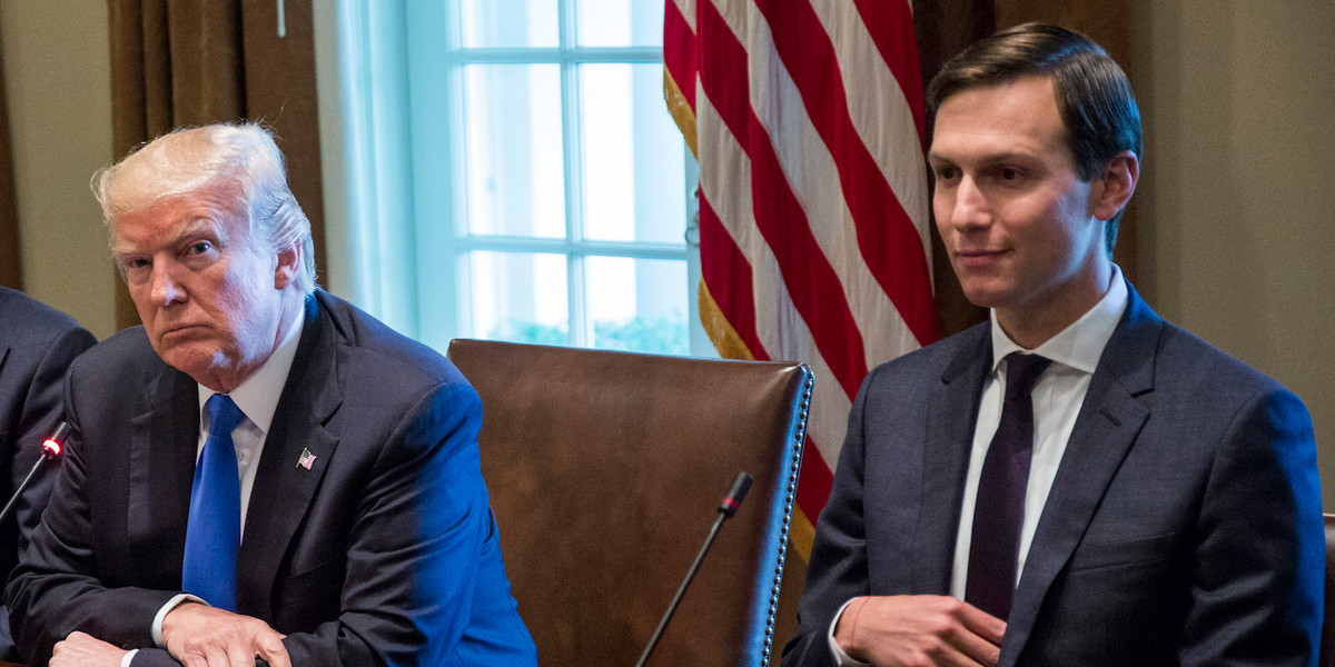 Jared Kushner's real estate empire is reportedly in a difficult financial position