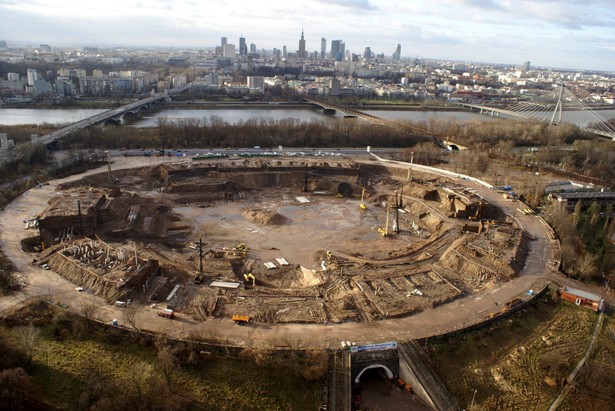 Stadion Dziesięciolecia w przebudowie