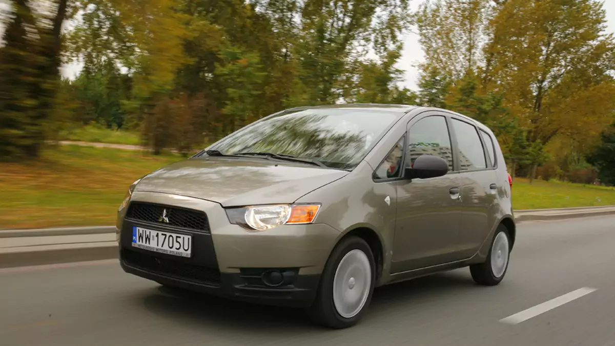 Mitsubishi Colt 1.3 Clear Tec - Oszczędza, kiedy stoi