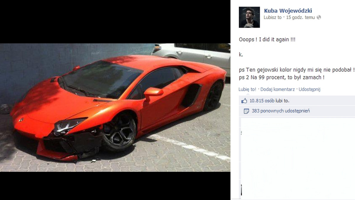 Kuba Wojewódzki Lambo